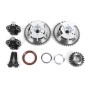 [US Warehouse] Car Timing Chain Kit Cam Phasers Cover Gasket Fit for Ford F-150 2004-2009 3R2Z6A257DA